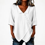 Audrey Cotton and Linen Blouse