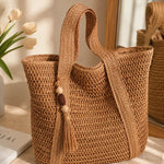 Marielle | Woven Everyday Tote Bag