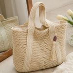 Marielle | Woven Everyday Tote Bag