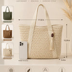 Marielle | Woven Everyday Tote Bag