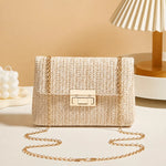Amara | Woven Chain Shoulder Bag