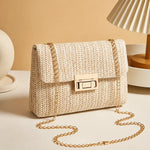 Amara | Woven Chain Shoulder Bag