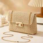Amara | Woven Chain Shoulder Bag