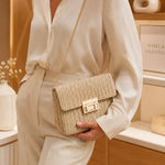 Amara | Woven Chain Shoulder Bag