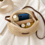 Elena | Woven Hobo Shoulder Bag