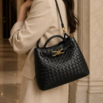 Valeria | Woven Top-Handle Bag