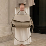 Vivienne | Sculpted Fold Satchel