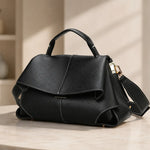 Vivienne | Sculpted Fold Satchel