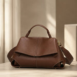 Vivienne | Sculpted Fold Satchel