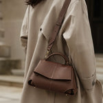 Vivienne | Sculpted Fold Satchel