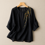 Adeline Cotton and Linen Blouse