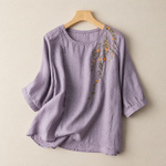 Adeline Cotton and Linen Blouse