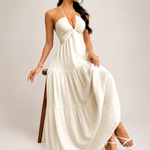 Solara | Grace Halter Maxi Dress