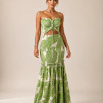 Alessia | Tropical Maxi Dress