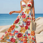 Marbella | Tropical Bloom Maxi Dress