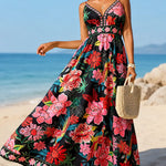 Marbella | Tropical Bloom Maxi Dress