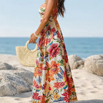 Marbella | Tropical Bloom Maxi Dress