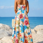 Marbella | Tropical Bloom Maxi Dress