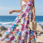 Marbella | Tropical Bloom Maxi Dress