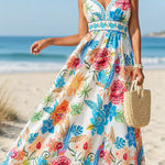 Marbella | Tropical Bloom Maxi Dress