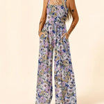 Camille | Smocked Wide-Leg Jumpsuit