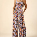 Camille | Smocked Wide-Leg Jumpsuit