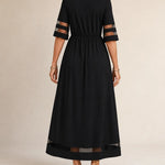 Aubrey™ – Flattering Tummy-Smoothing Midi Dress