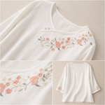 Amoura Cotton and Linen Blouse