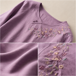 Amoura Cotton and Linen Blouse