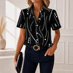 Aveline Abstract Blouse