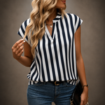 Ava Open Neck Blouse