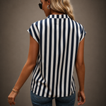 Ava Open Neck Blouse