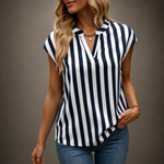Ava Open Neck Blouse