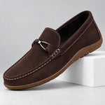 Men's Suede-Look Slip-On Loafers