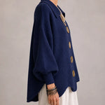 Elara | Oversized Button Knit Cardigan