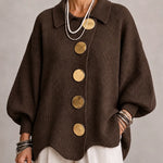 Elara | Oversized Button Knit Cardigan