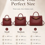 Valeria | Woven Top-Handle Bag