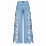 Florence Floral Lace Jeans