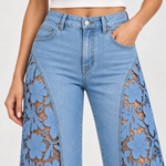 Florence Floral Lace Jeans