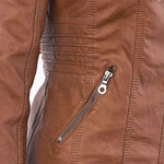 Callista | Hooded Moto Jacket