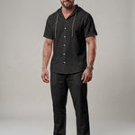 KZZ Men's lightweight two-piece set