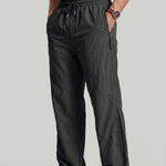 KZZ Men's Wide-Leg Techwear Trousers
