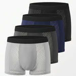 KZZ Men's mesh breathable underwear