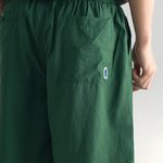 Green Japanese Waterproof Breathable Loose Casual Shorts