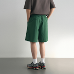 Green Japanese Waterproof Breathable Loose Casual Shorts