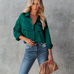 Satin Silk Button Down Shirts - Zeagoo (Us Only)