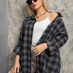 Long/Roll Up Sleeve Cotton Plaid Shirts - Zeagoo (Us Only)
