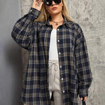 Long/Roll Up Sleeve Cotton Plaid Shirts - Zeagoo (Us Only)