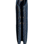 Denim Inspired Mini Folding Wallet