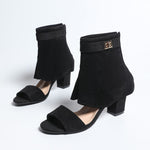 Celina Suede Heels